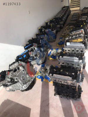 3.0 TDİ CRT CRC DDX MOTOR SIFIR SANDIK ÇIKMA AUDİ PORSCHE