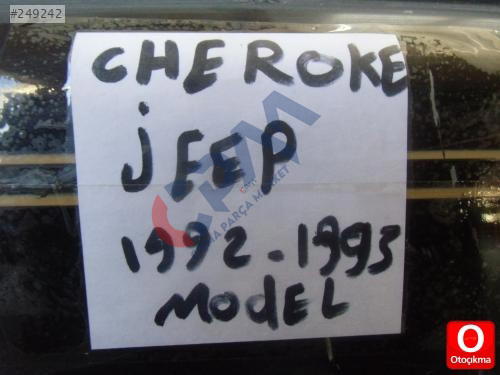CHEROKEE JEEP SAĞ ARKA KAPI 1990 1995 MODEL ORJİNAL ÇIKMA TE