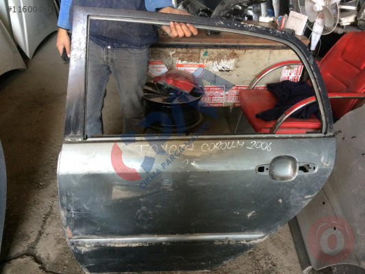 2006 model Toyota corolla çıkma arka sol kapı hcback