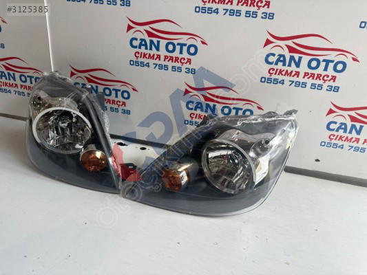 2004 2008 Ford Fiesta ön far SAĞ SOL