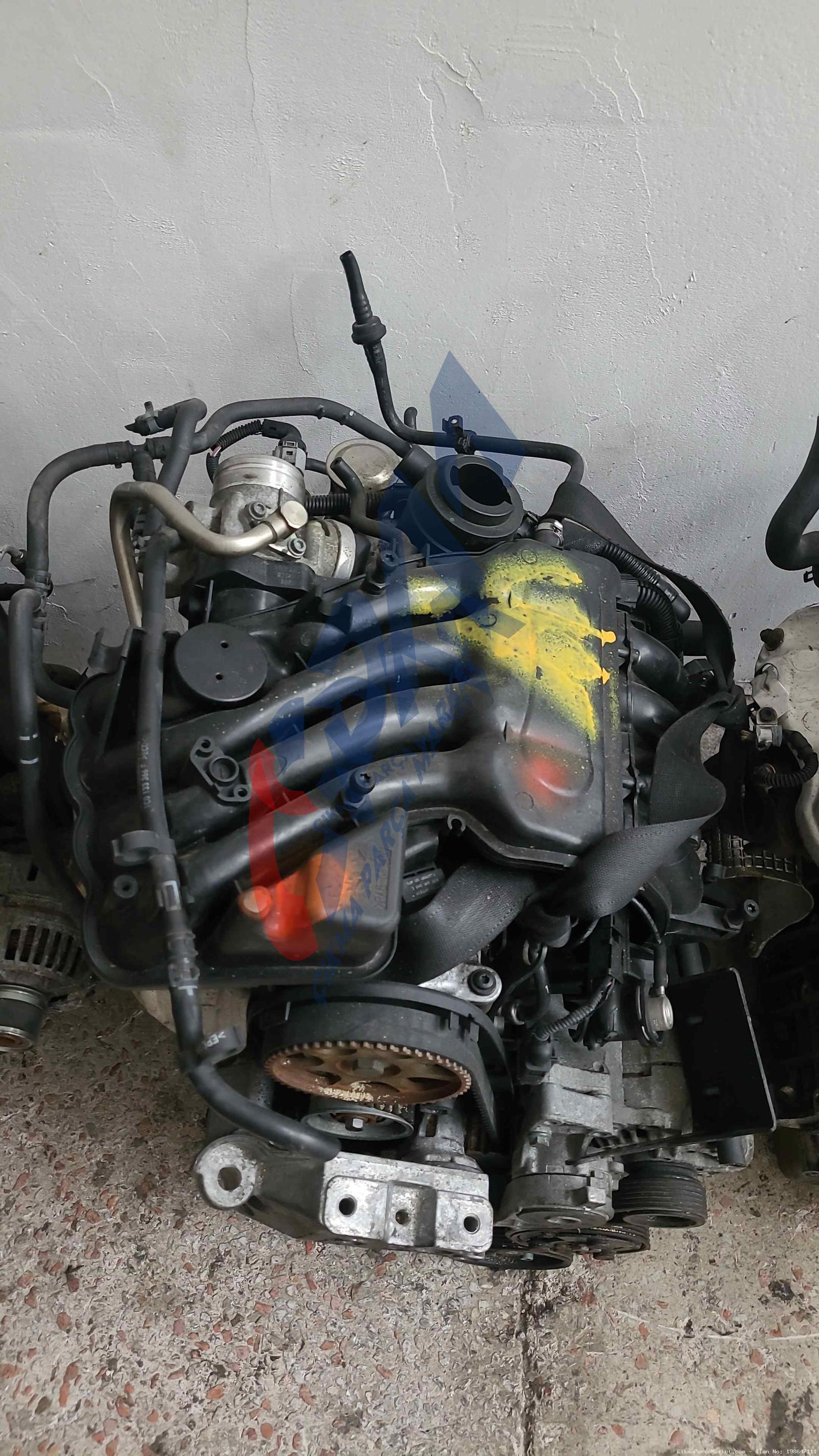 1999 2000 Volkswagen Bora Komple Motor
