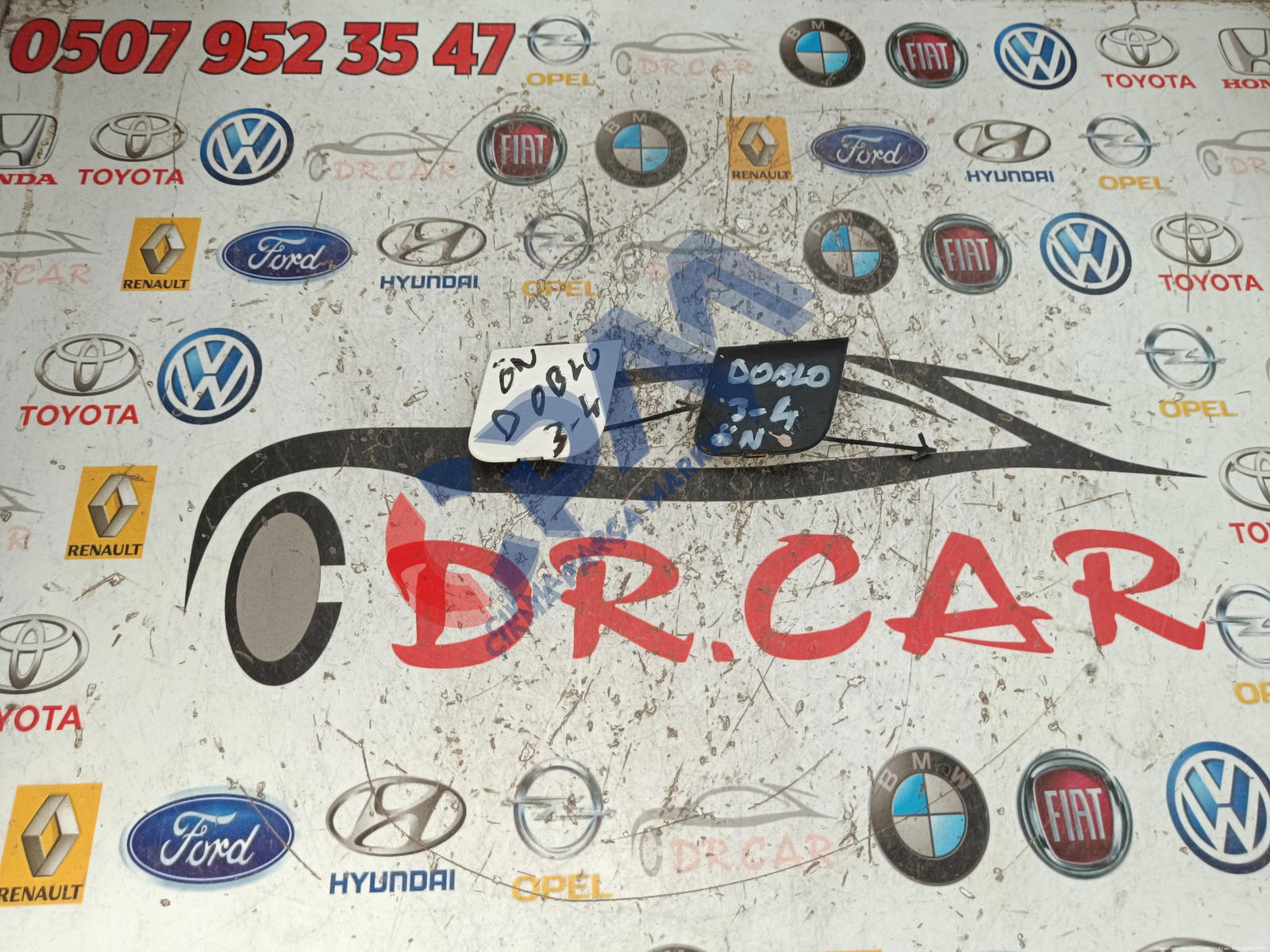 Fiat Doblo Ön Çeki Kapağı 735474830