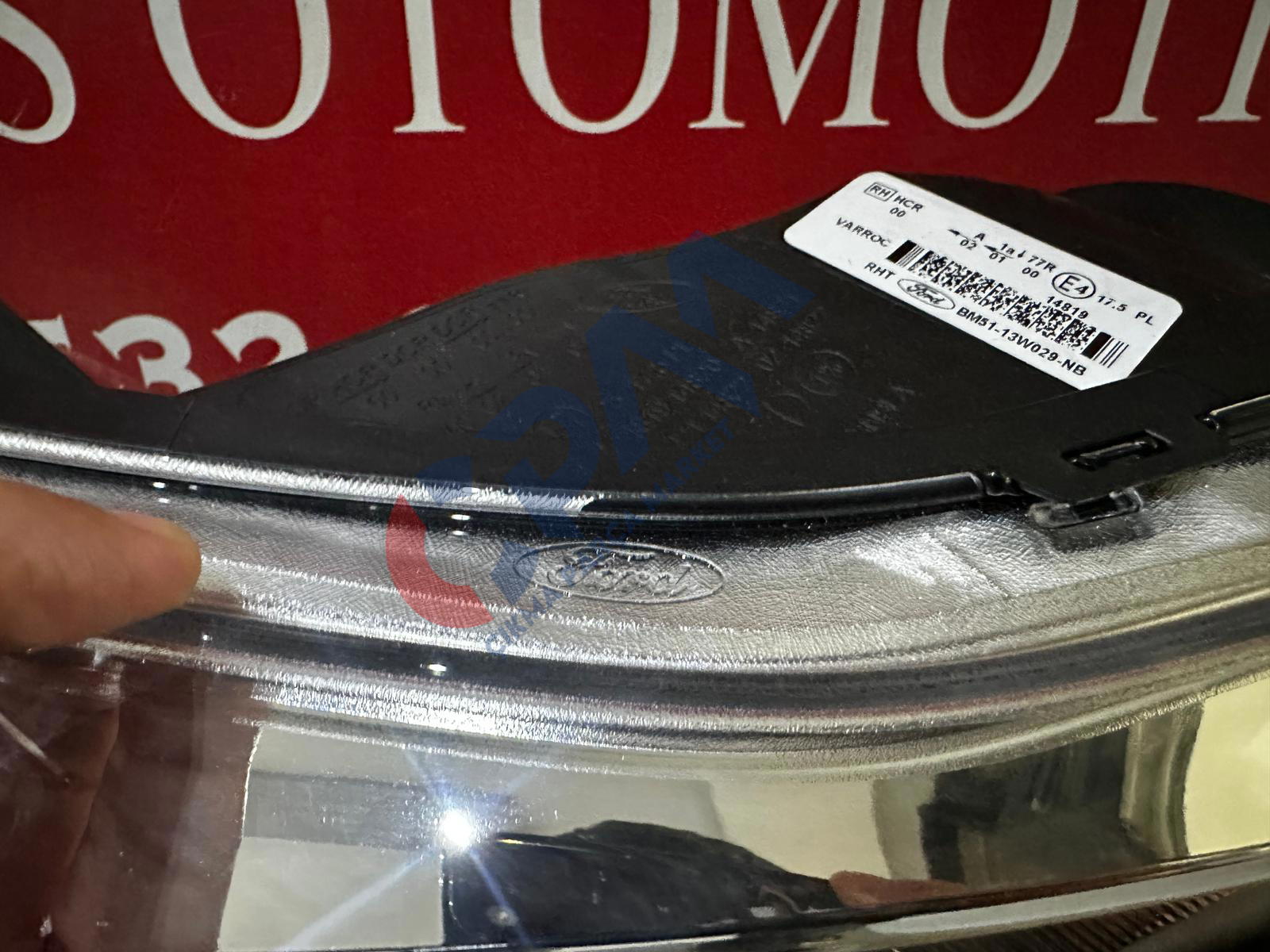 2011 2015 Ford Focus 3 Beyaz Zemin Sıfır Sağ Ön Far BM51 13W029 NB