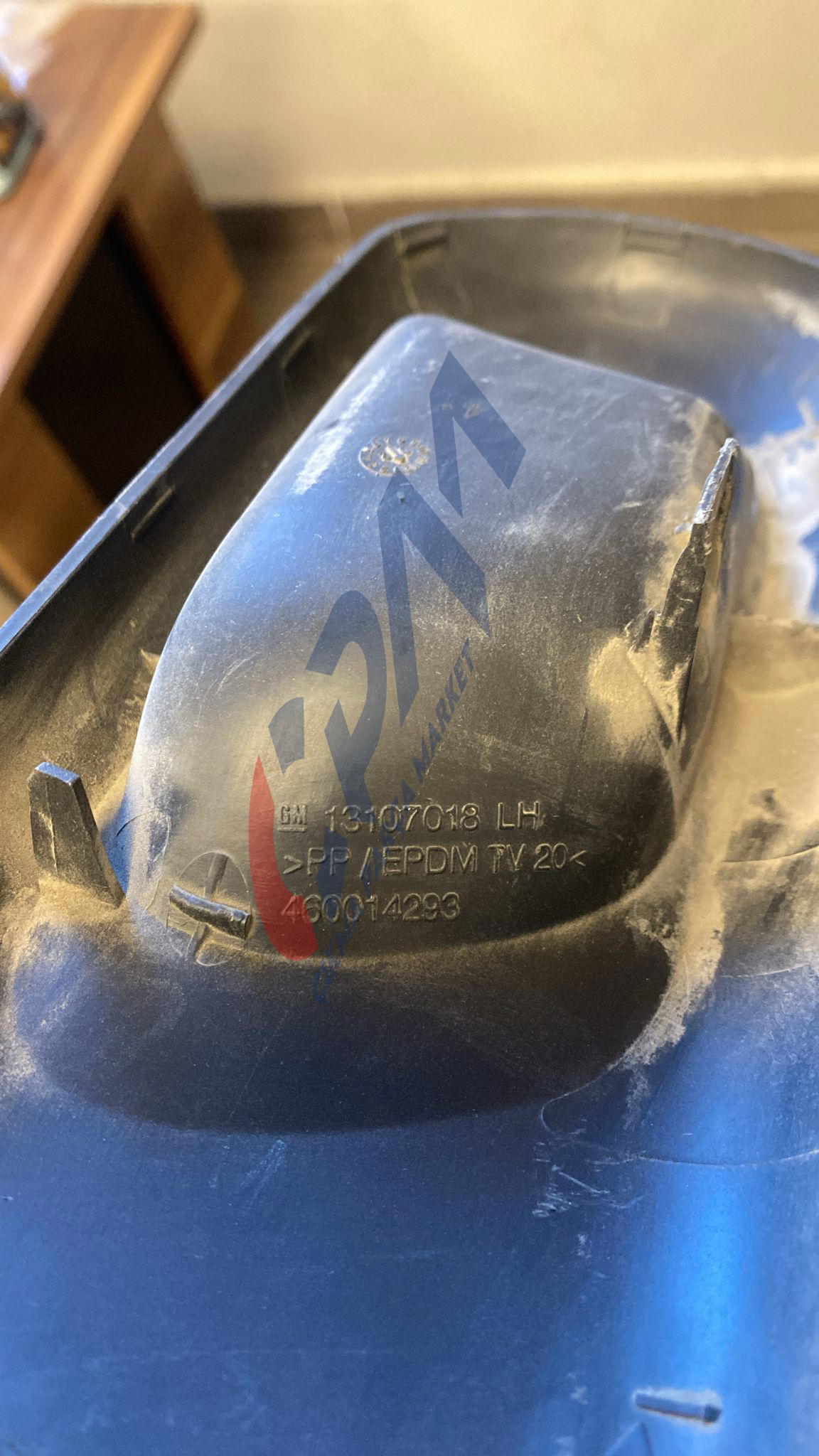 13107018 opel corsa c sol arka iç çekme kolu kaplaması