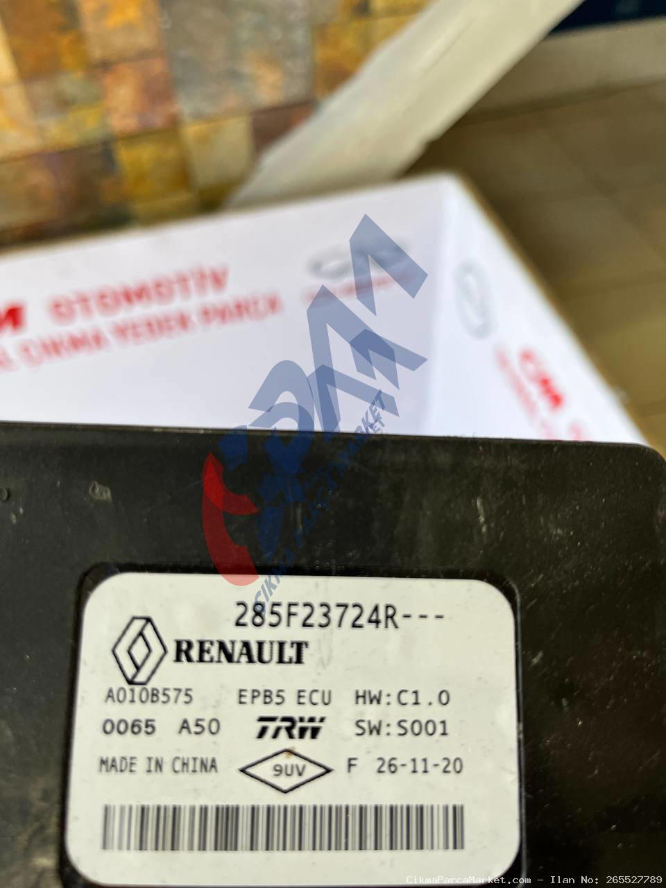 2019 2023 Nissan Juke El Freni Beyni 285F23724R