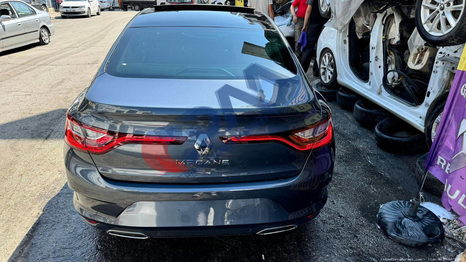 2020 2024 Renault Megane 4 Kesme Çıkma Komple Arka