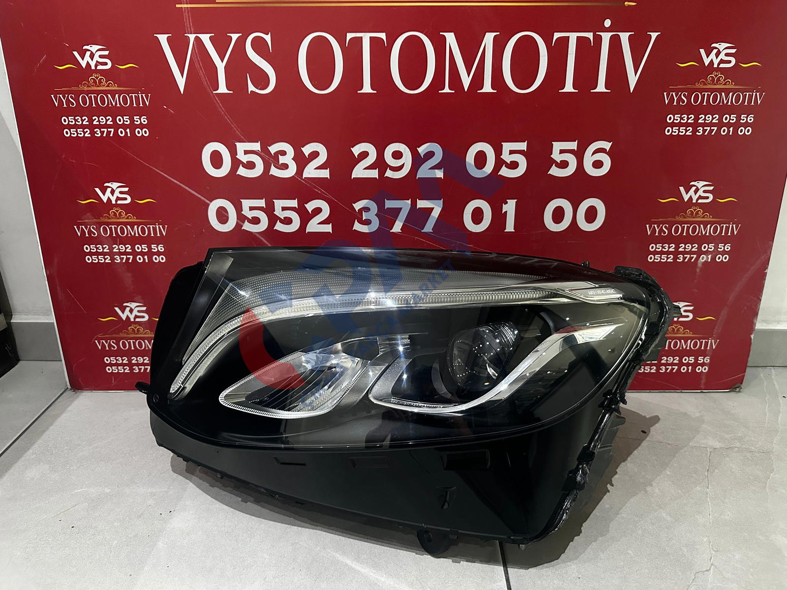 2015 2019 Mercedes GLC W253 Sol Ön Far A2539065101