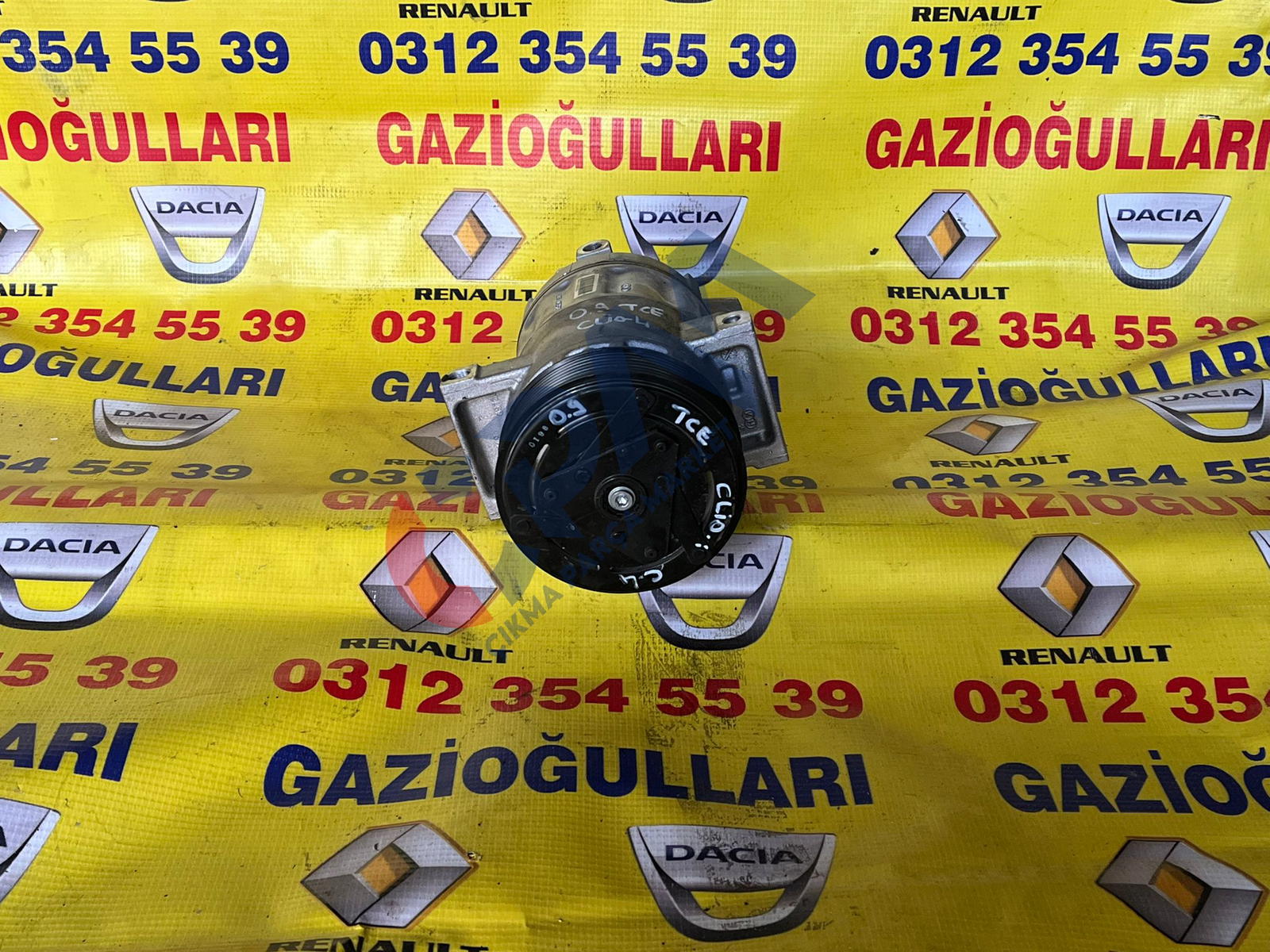Renault Clio 4 Çıkma Klima Kompresörü 1.5 0.9