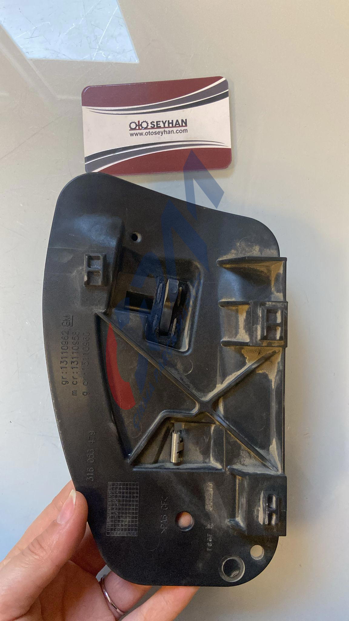 13110962 opel corsa c sol arka kapı iç açma kolu