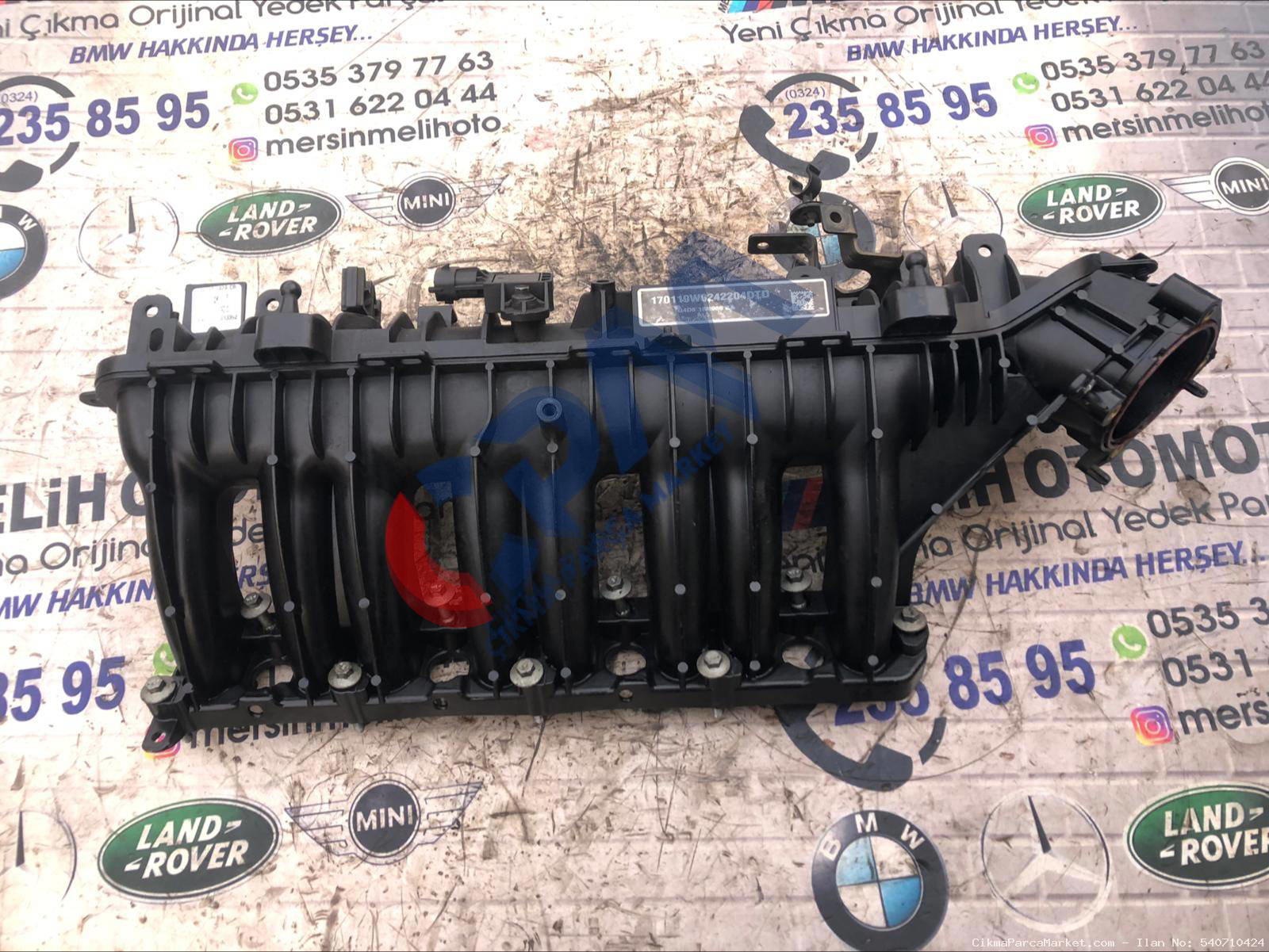 RANGE ROVER ÇIKMA  2.0 EMME MANİFOLD G4D3 9424 CB G4D3 18N968 AA LR073652