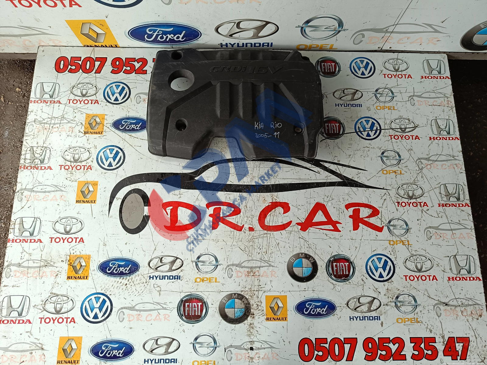 2005 2011 Kia Rio Motor koruma Kapağı 29240 2A450