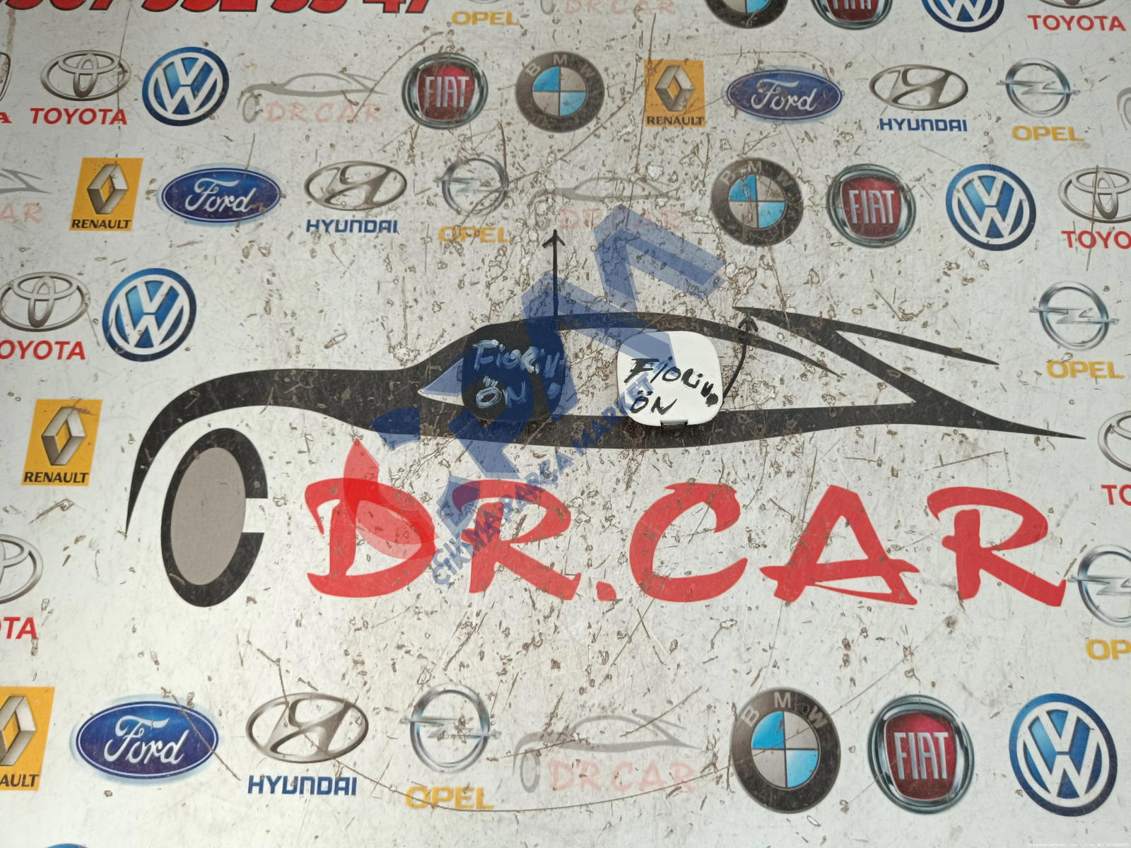 Fiat Fiorino Ön Çeki Kapağı 1308961070