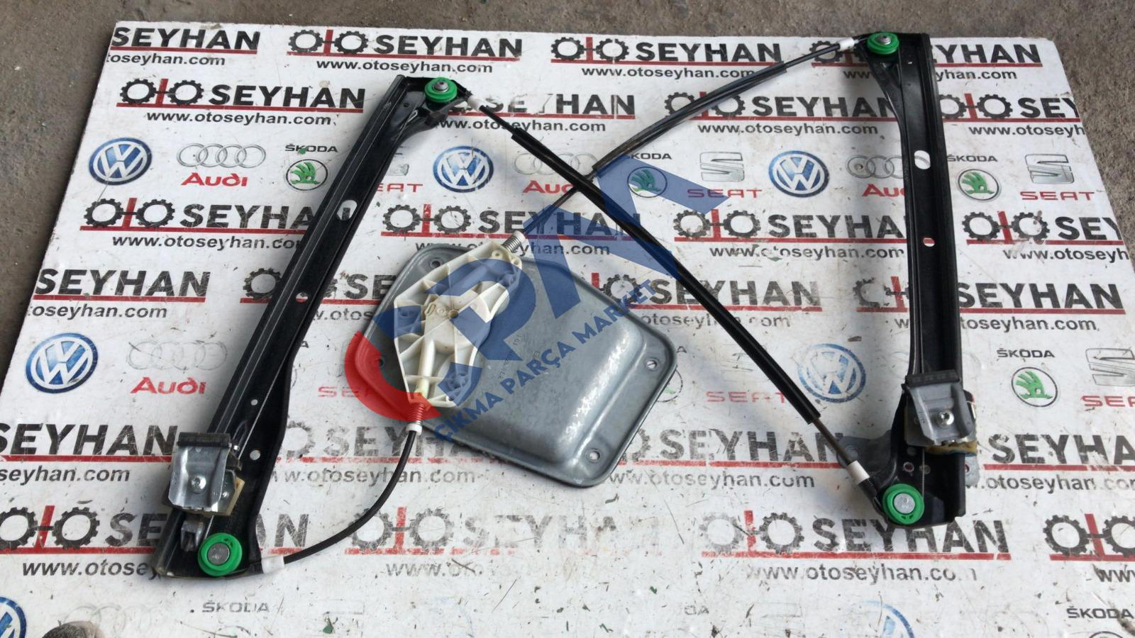 1K5837461B vw jetta sol ön kapı cam krikosu 1K5837461B
