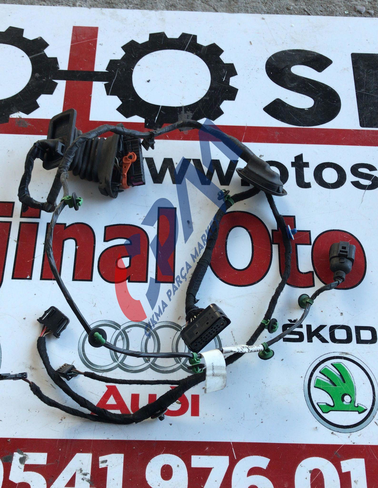 1K4971694BM Volkswagen jetta golf 5 sağ arka kapı tesisatı