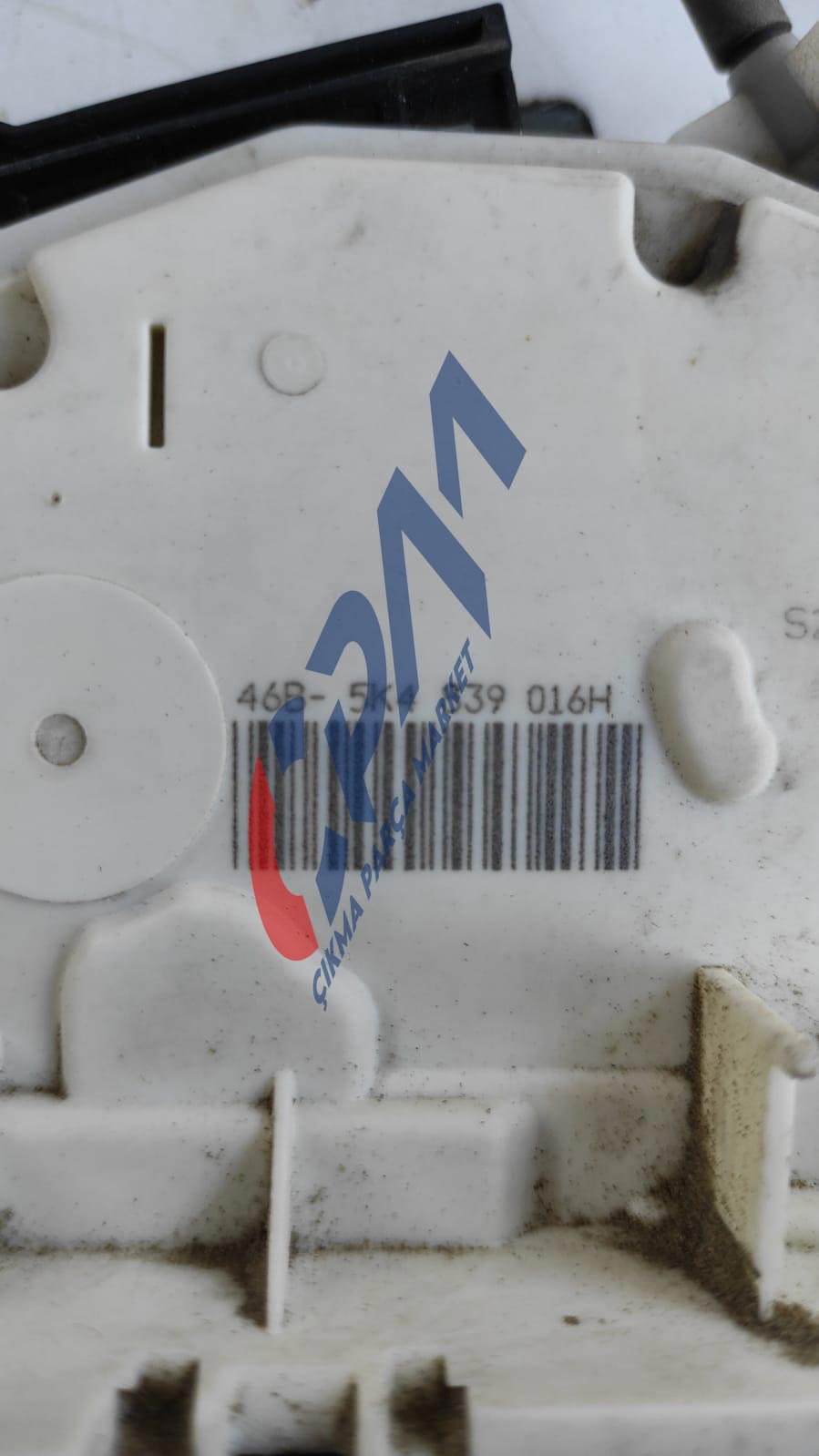 5K4839016H Volkswagen Golf 6 sağ arka kapı kilidi