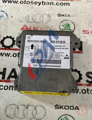 A2048706826 mercedes c180 w204 airbag beyni