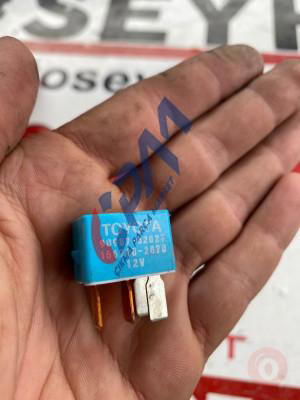 90987 02027 toyota corolla 2008 mavi küçük röle 4 bacak