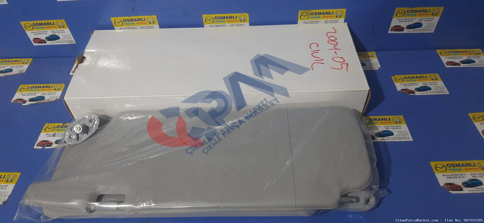 Honda 2001 2005 Civic Güneşlik