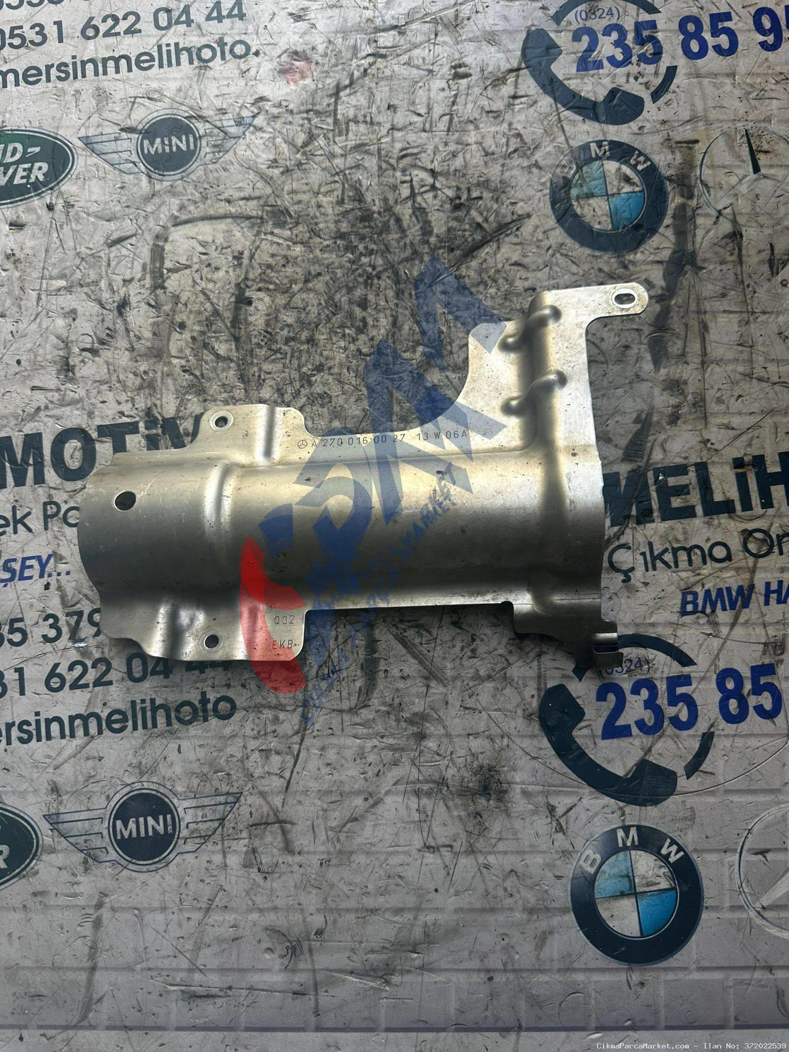 MERCEDES ÇIKMA  CLA 180 W117 W176 EGZOZ ISI SACI  A2700160027