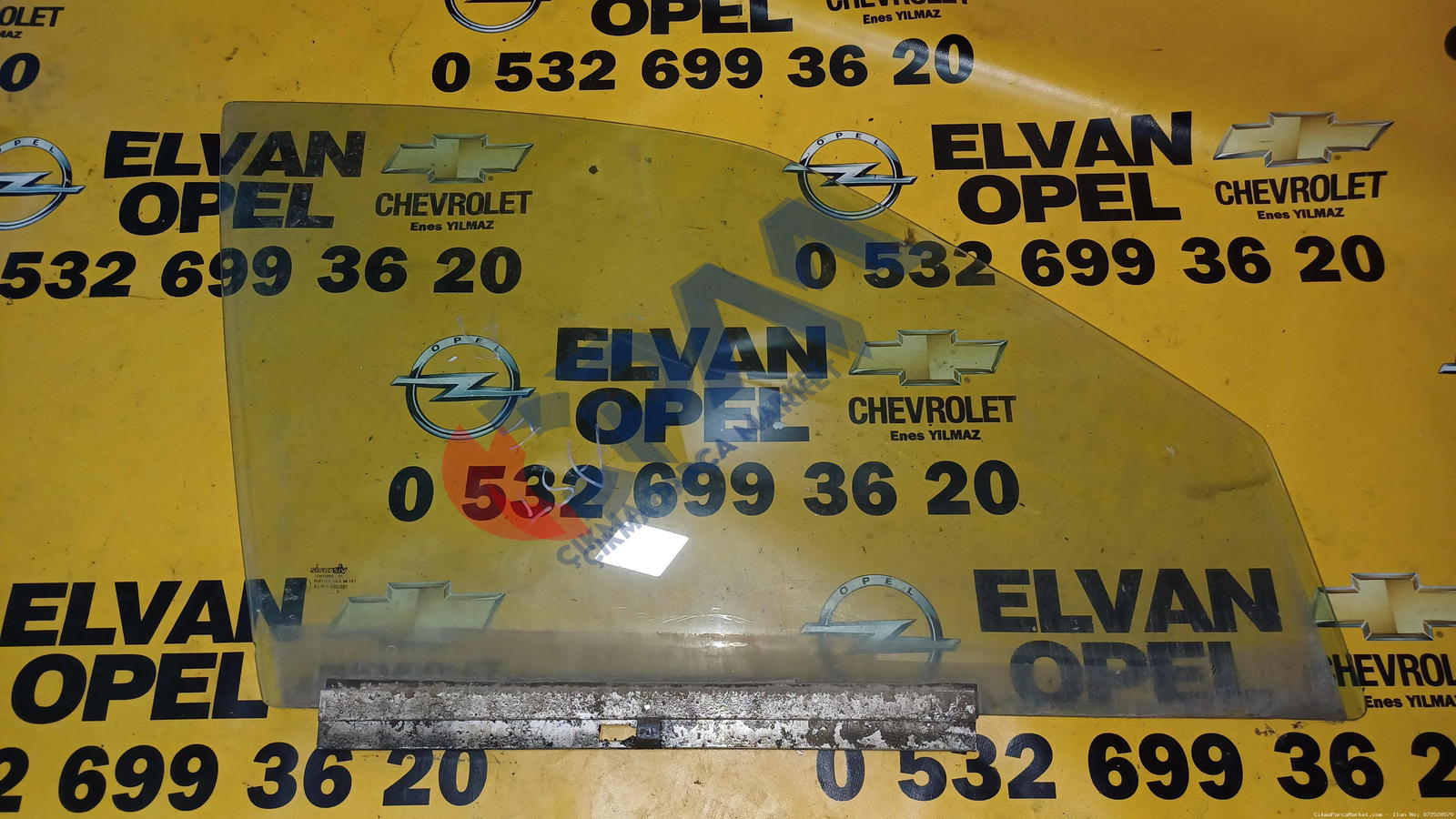 1991 2001 Opel Astra F Çıkma Sağ Ön Kelebek Camı