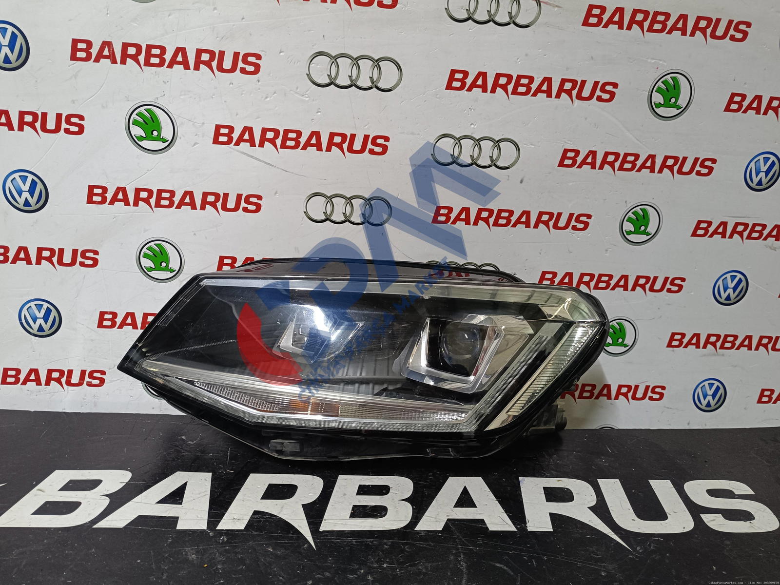 2015 2020 Volkswagen Caddy MERCEKLİ LEDLİ Sol Ön Far