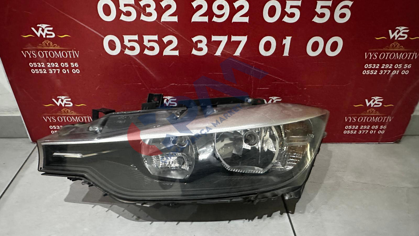 2012 2015 BMW 3 SERISI F30 HALOJEN HATASIZ SOL ÖN FAR