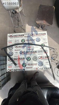 3G0837431N Volkswagen Passat b8.5 b8 sol ön kapı dış cam çerçeve fitili fitil kromlu
