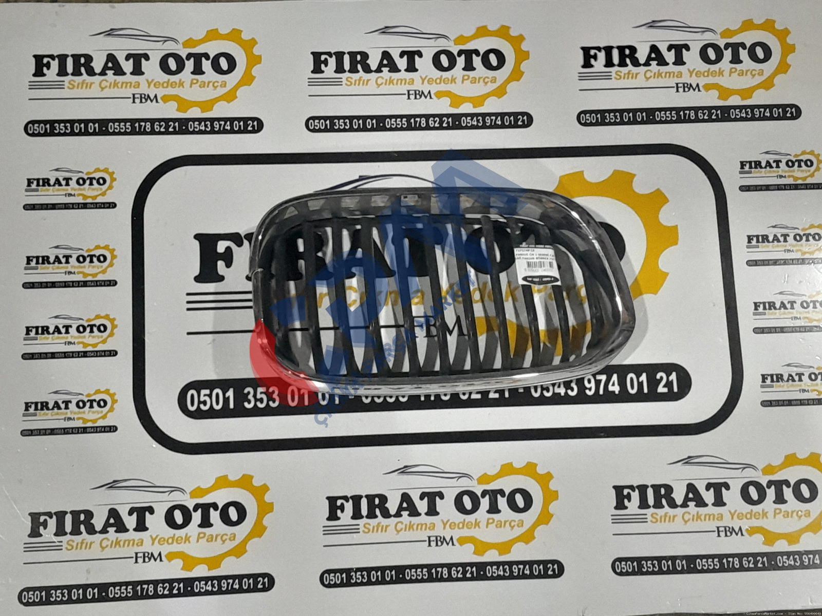 BMW 1 Serisi F20 Sağ Panjur Böbrek 7371748