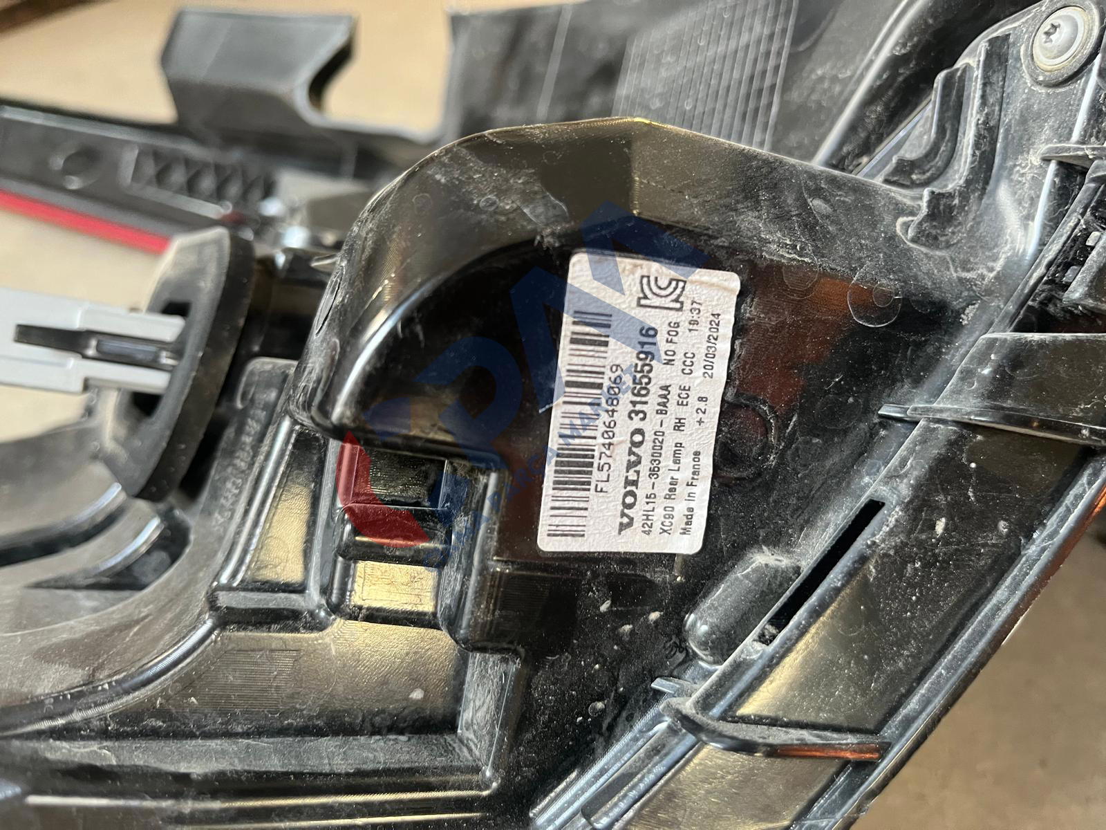 31655916 Volvo Xc90 Sağ Stop Full Led 2015 2024