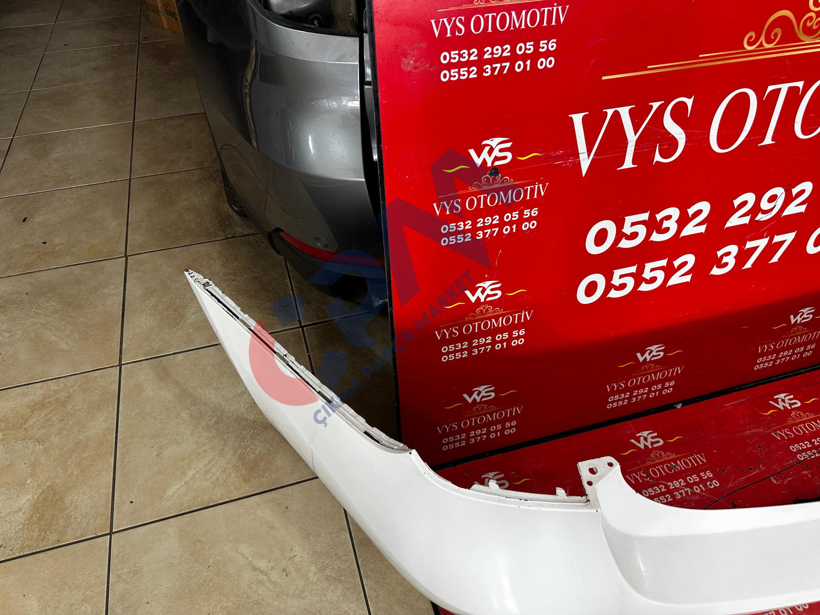 2012 2018 BMW 3 Serisi F30 M Beyaz Hatasız Arka Tampon