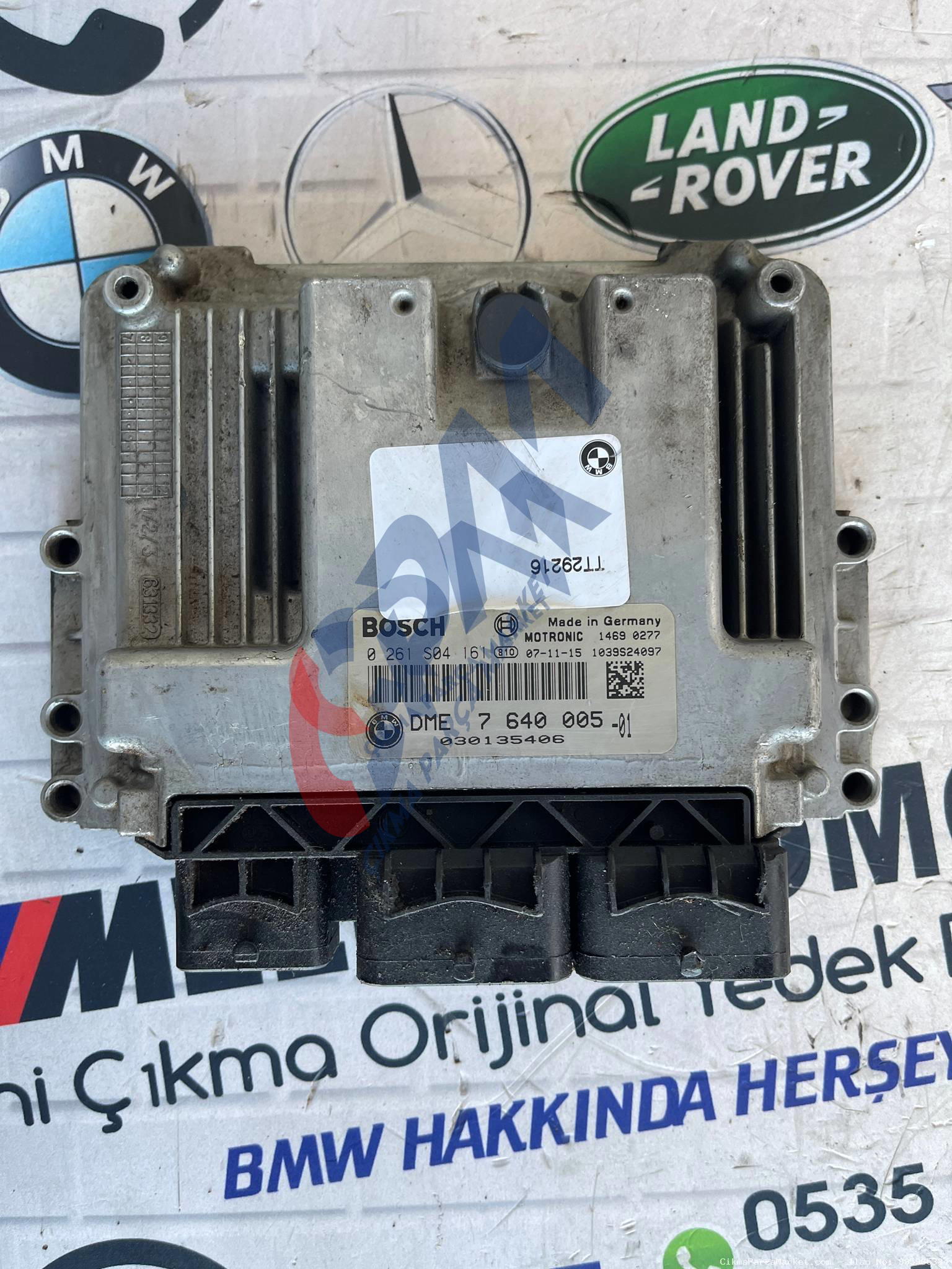 MİNİ COOPER ÇIKMA R55 N12 MOTOR BEYNİ 0261S04161 7640005