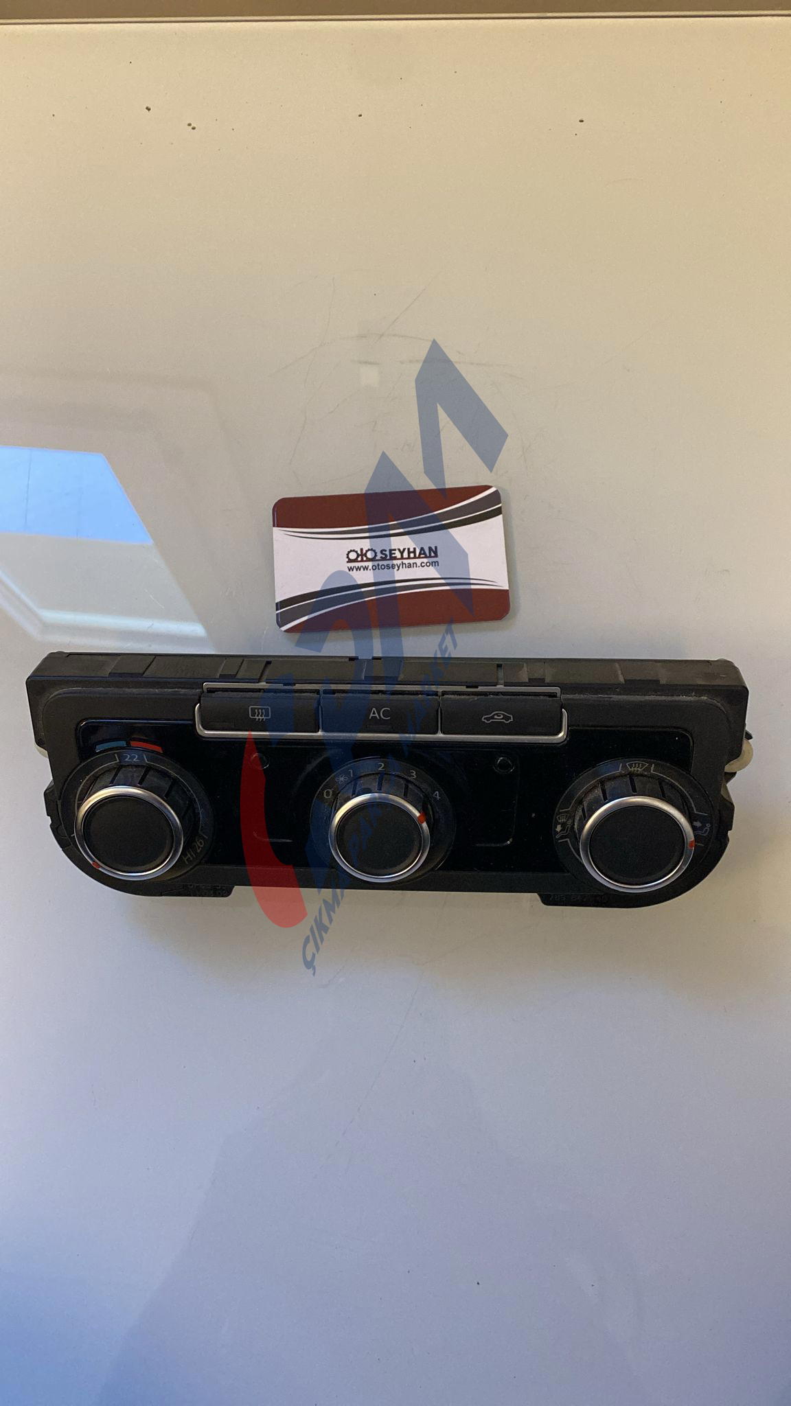 3C8907336ZJU golf 6 klima kontrol paneli