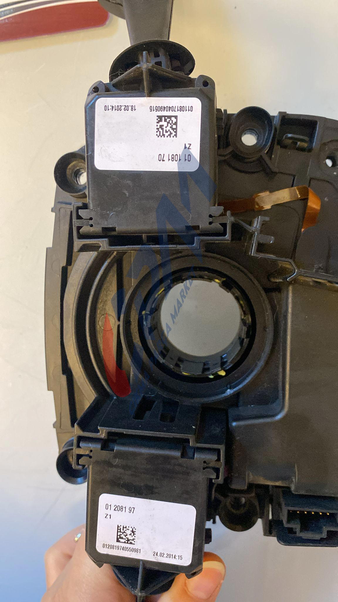 9122509 9164418 bmw x1 E84 silecek sinyal kolu ve airbag sargısı