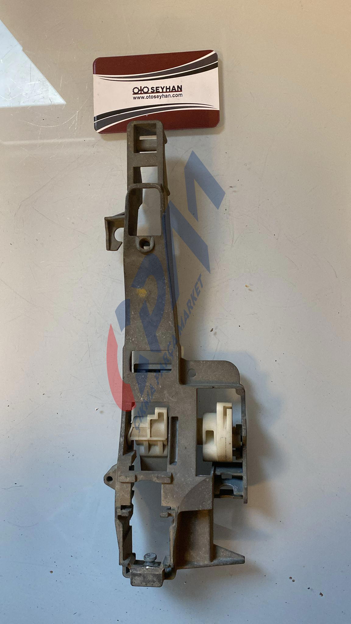 9653401680 peugeot 407 sol ön kapı kolu braketi mekanizması