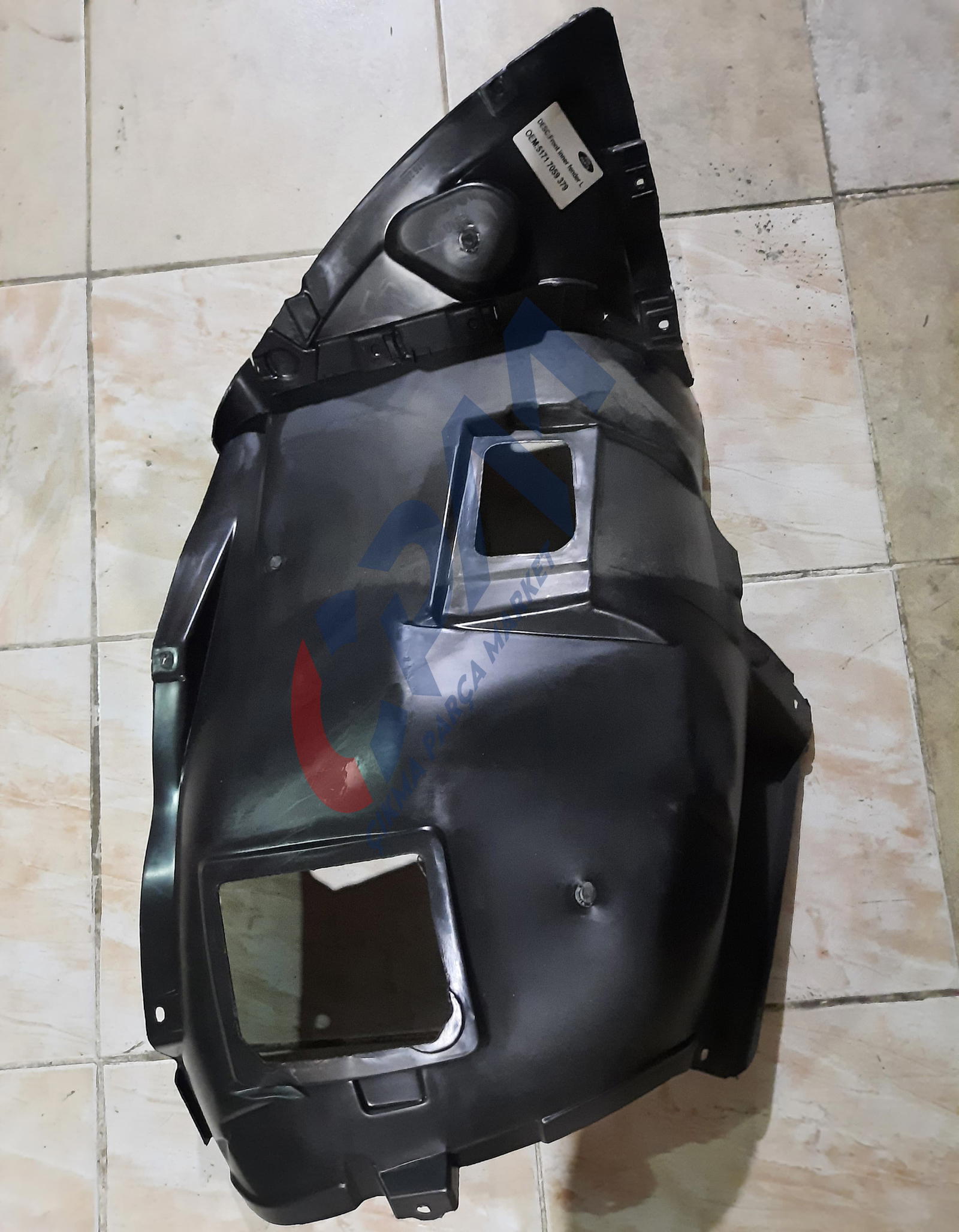 BMW 3 Serisi E90 DAVLUMBAZI Sol Ön Çamurluk 51717059379