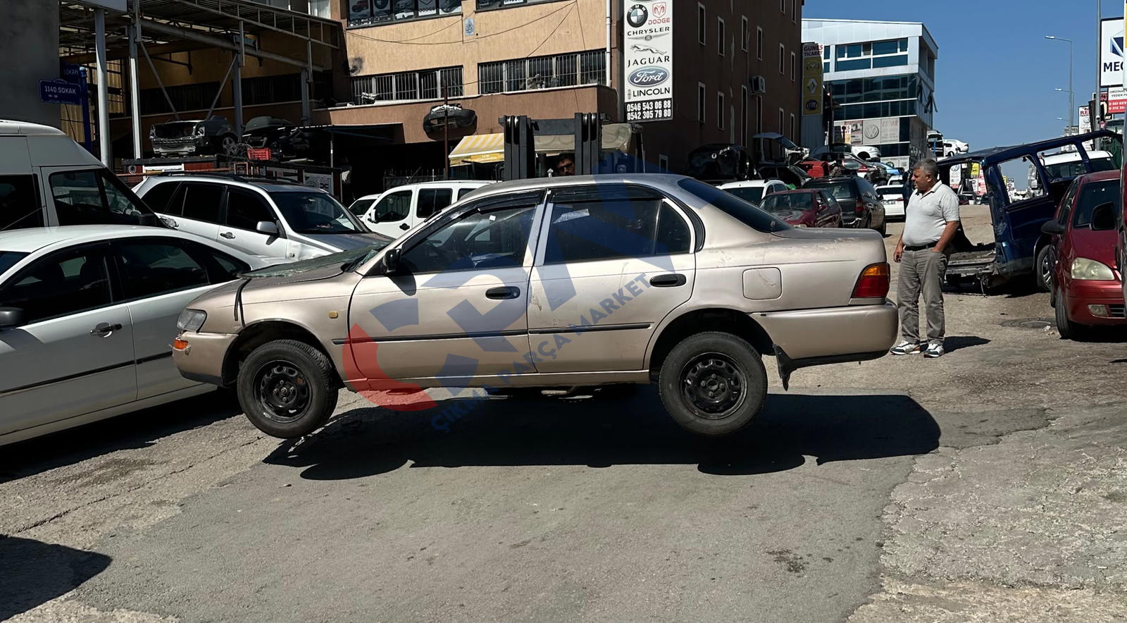 1993 1998 MODEL TOYOTA COROLLA 1.3 ARKA KAPILAR