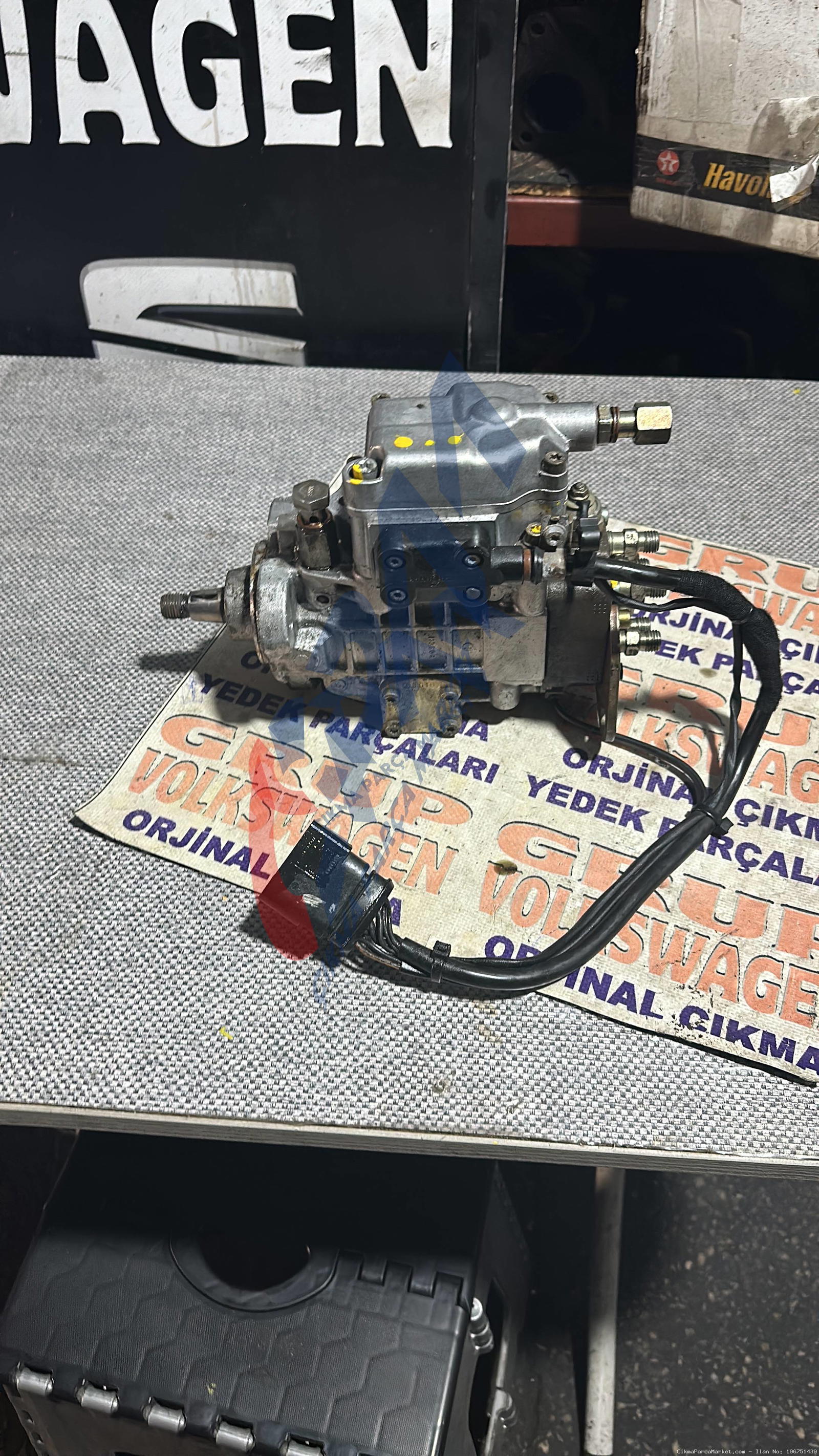 2006 Volkswagen LT 35 Lt35 mazot pompası Mazot Pompa Müşürü 074