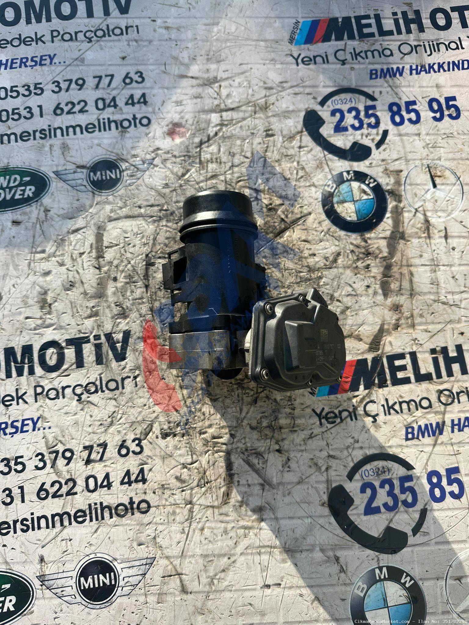 BMW ÇIKMA F10 F20 F30 N47 EGR EMME BORUSU 744639 8506359 8519492